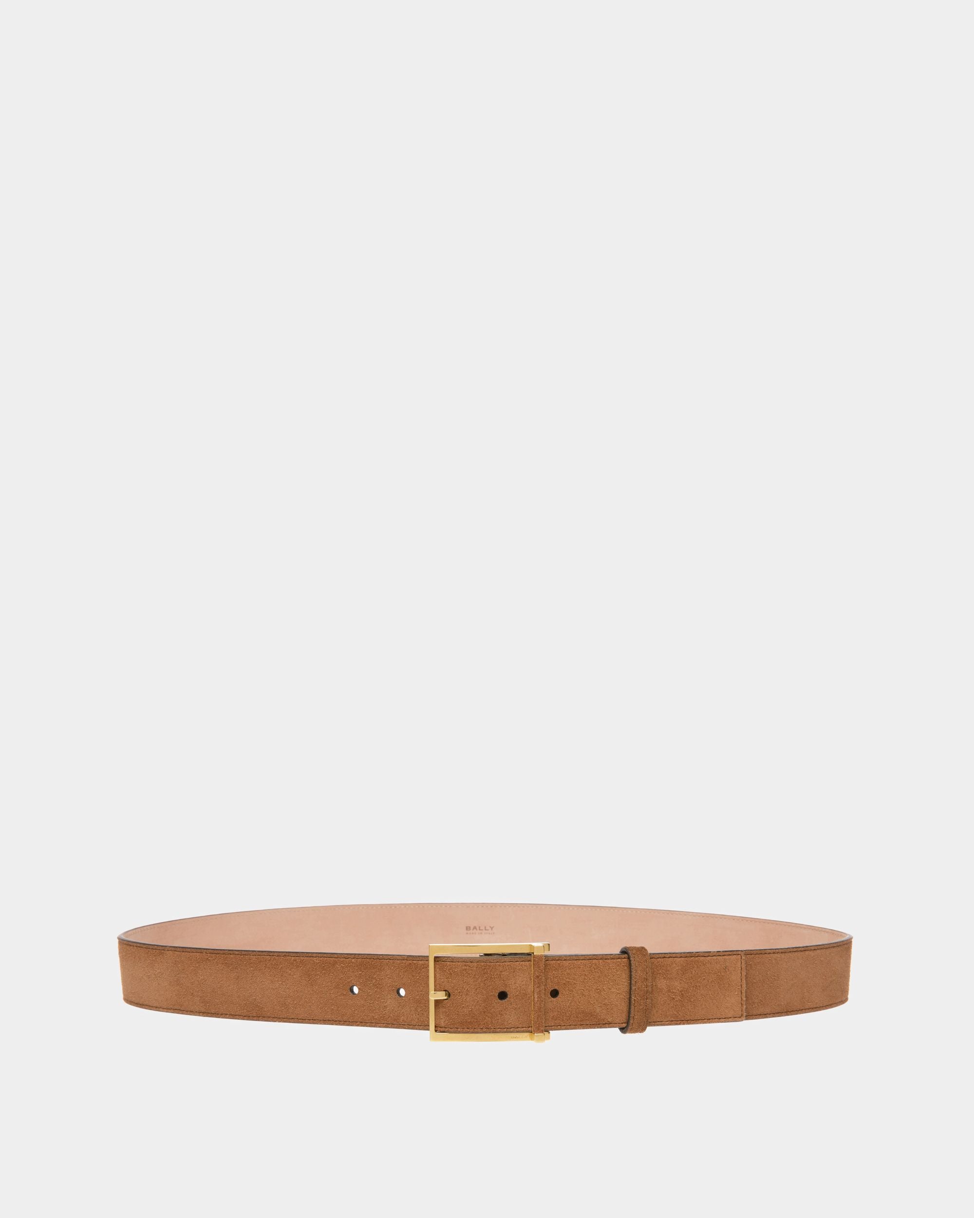 Bally Global - Dress Belt In Brown Leather - Marrón