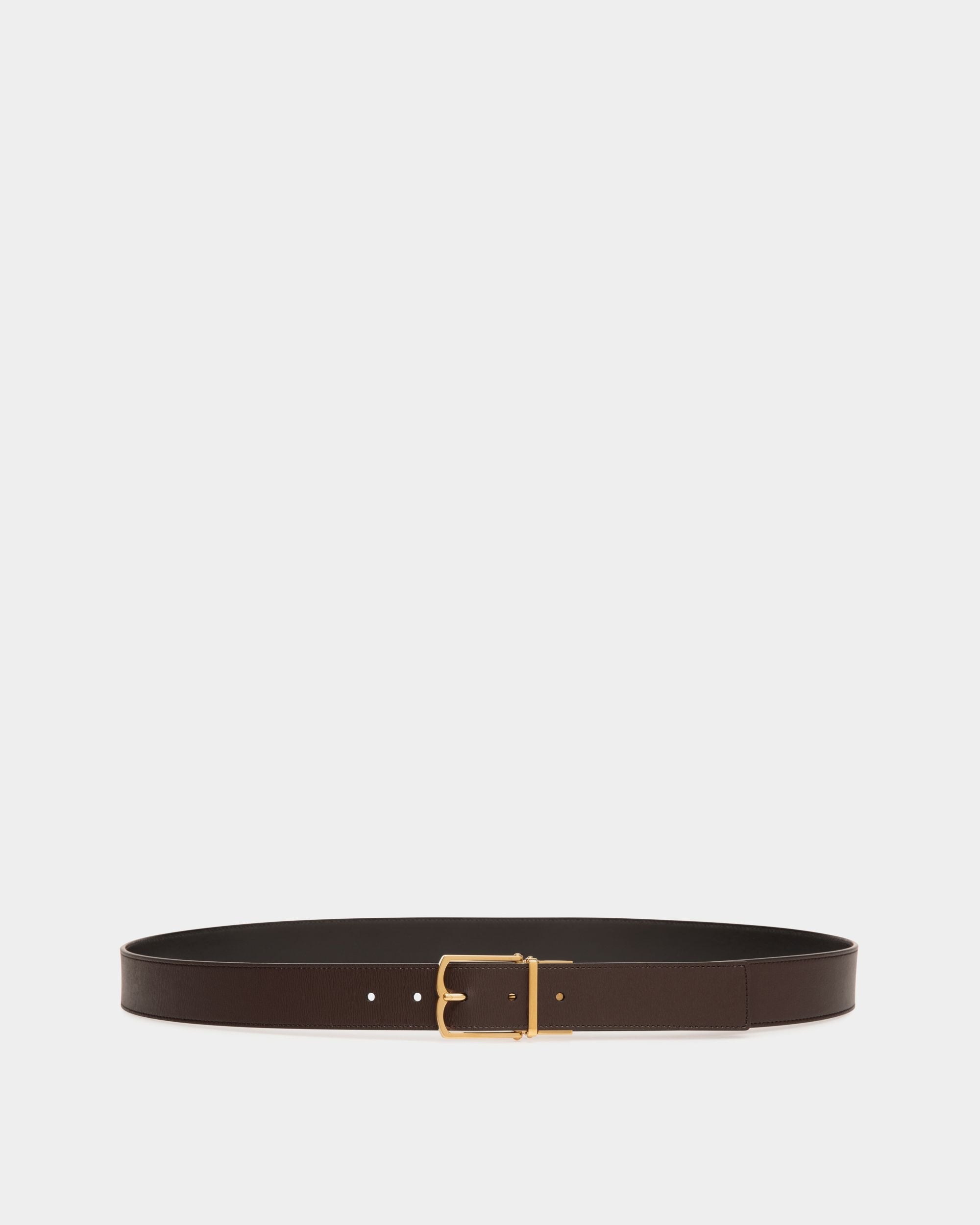 Bally Global - Cinturón De Vestir - Marrón