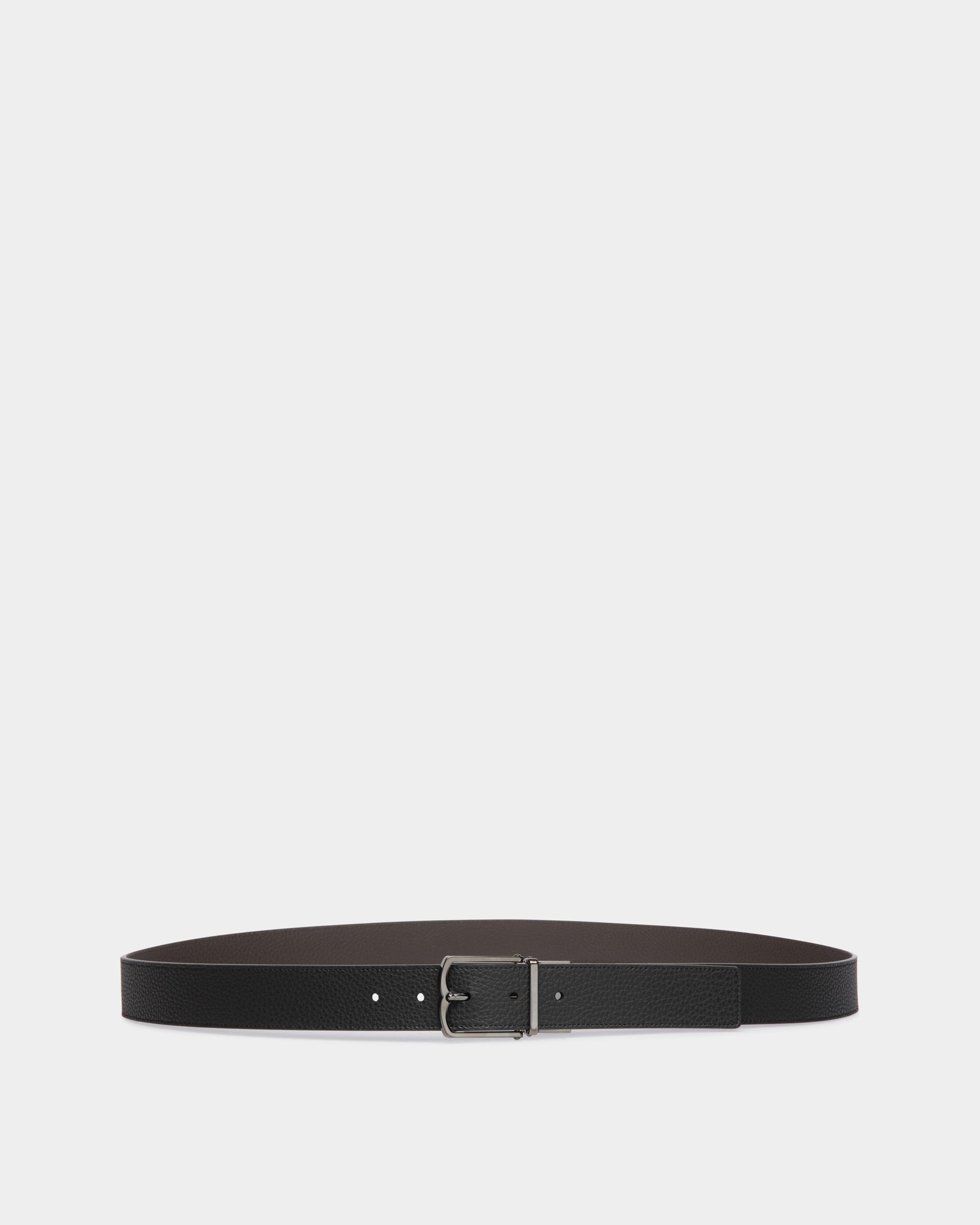 Bally Global - Dress Adjustable-Reversible Belt In Brown  Leather - Brown