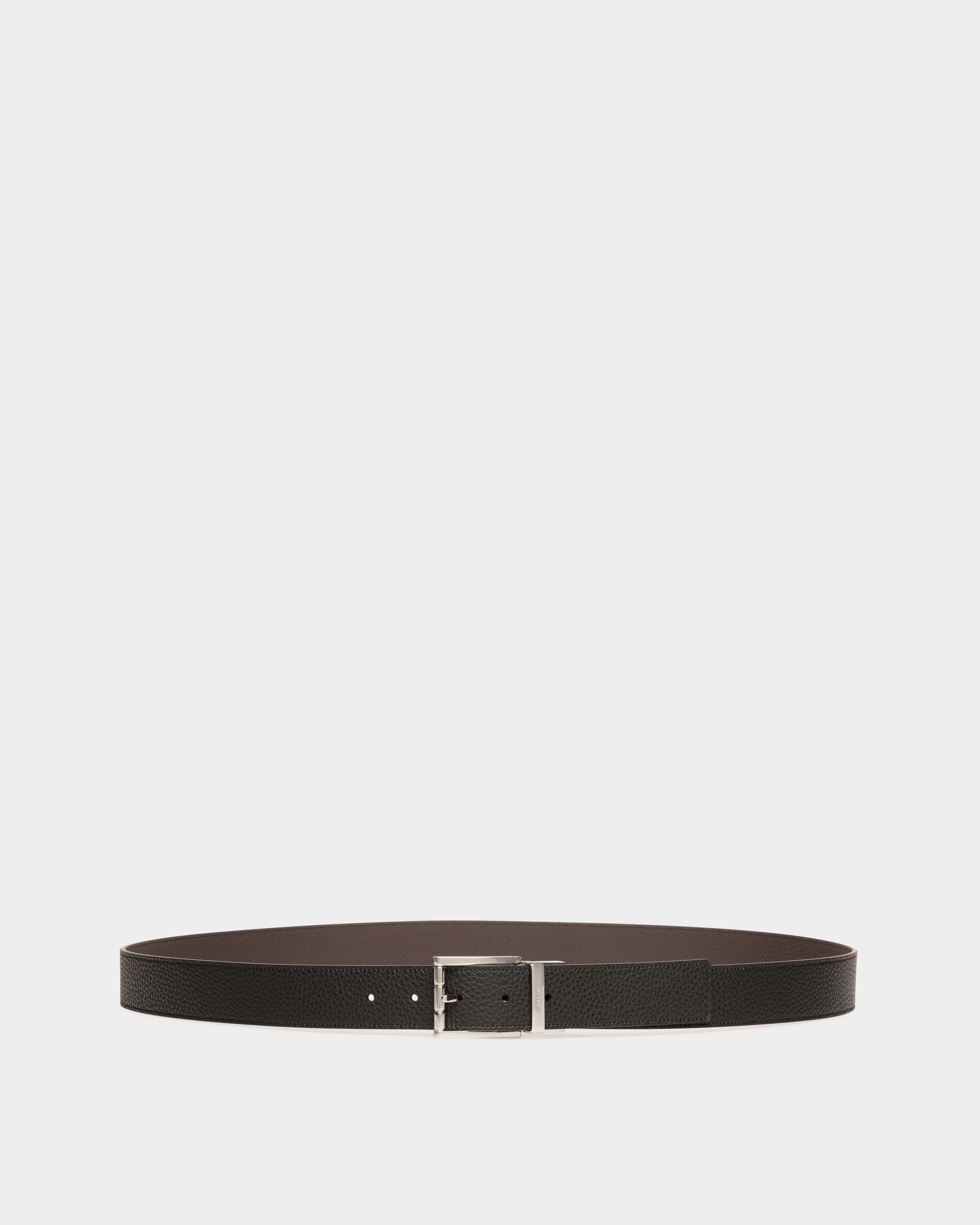 Bally Global - Astory 35mm Reversible And Adjustable Belt In Black And Brown Leather - Multicolor