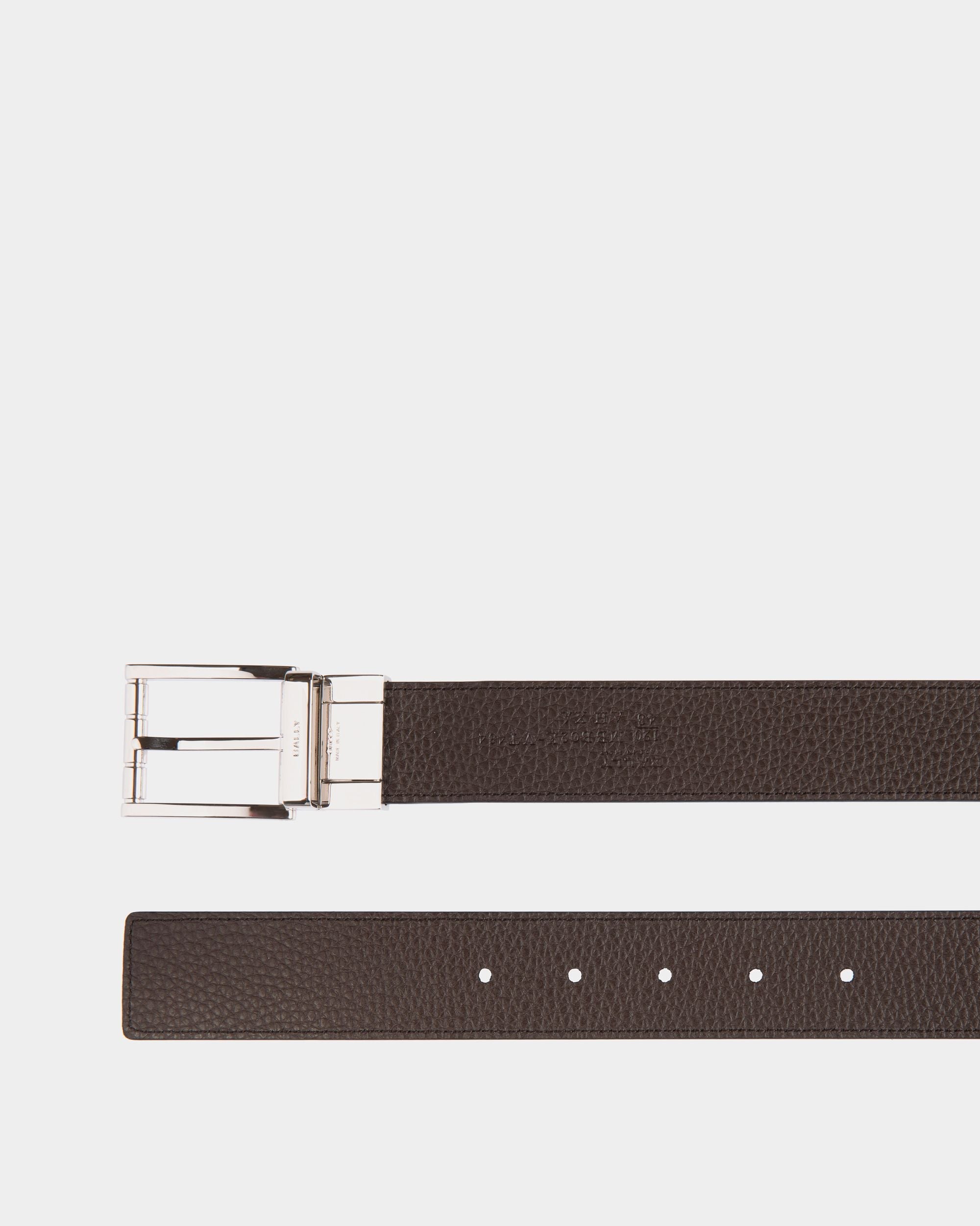 Bally Global - Astory 35mm Reversible And Adjustable Belt In Black And Brown Leather - Multicolor