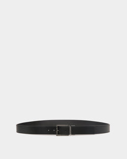 Astory 35mm Reversible And Adjustable Belt In Black Leather