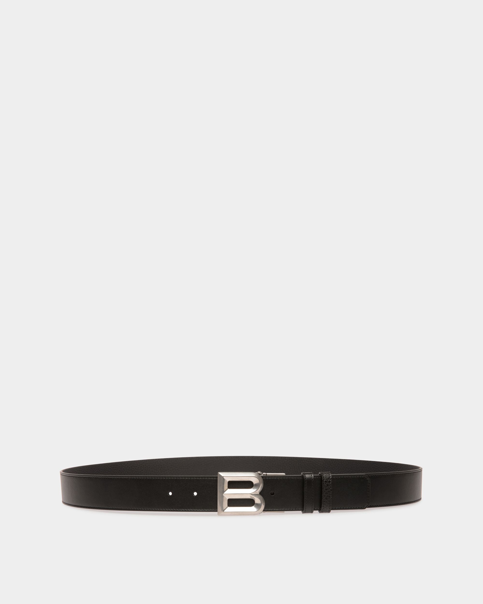 Bally Global - B Bold 35mm Reversible And Adjustable Belt in Black Leather - Black