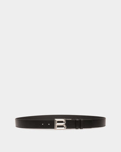 B Bold 35mm Reversible And Adjustable Belt in Black Leather