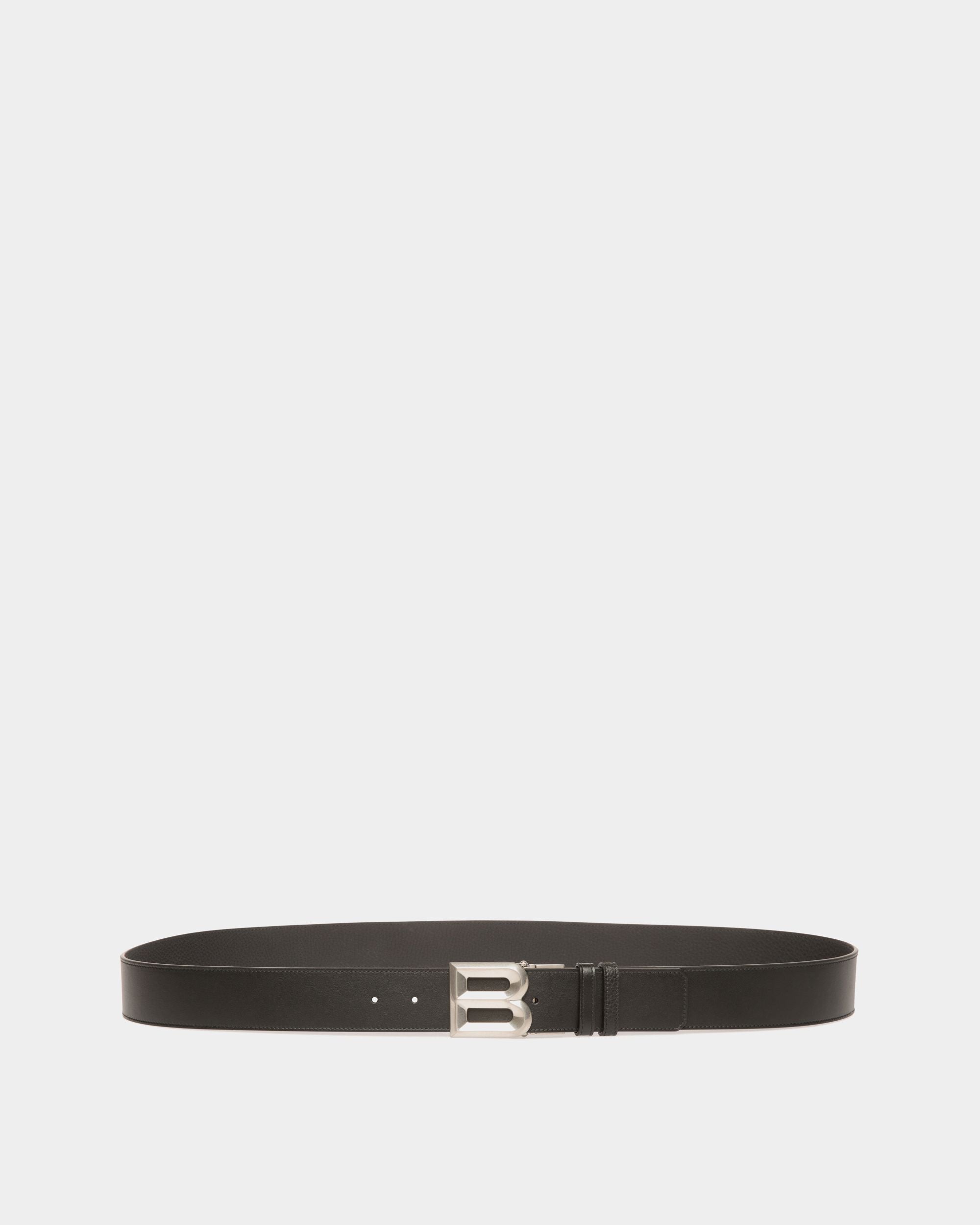 Bally Global - Cinturón B Bold 40 Mm Reversible Y Ajustable De Piel Negra - Negro