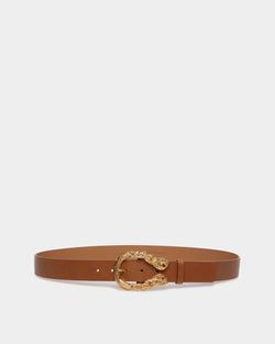 Show Fixed In Brown Leather