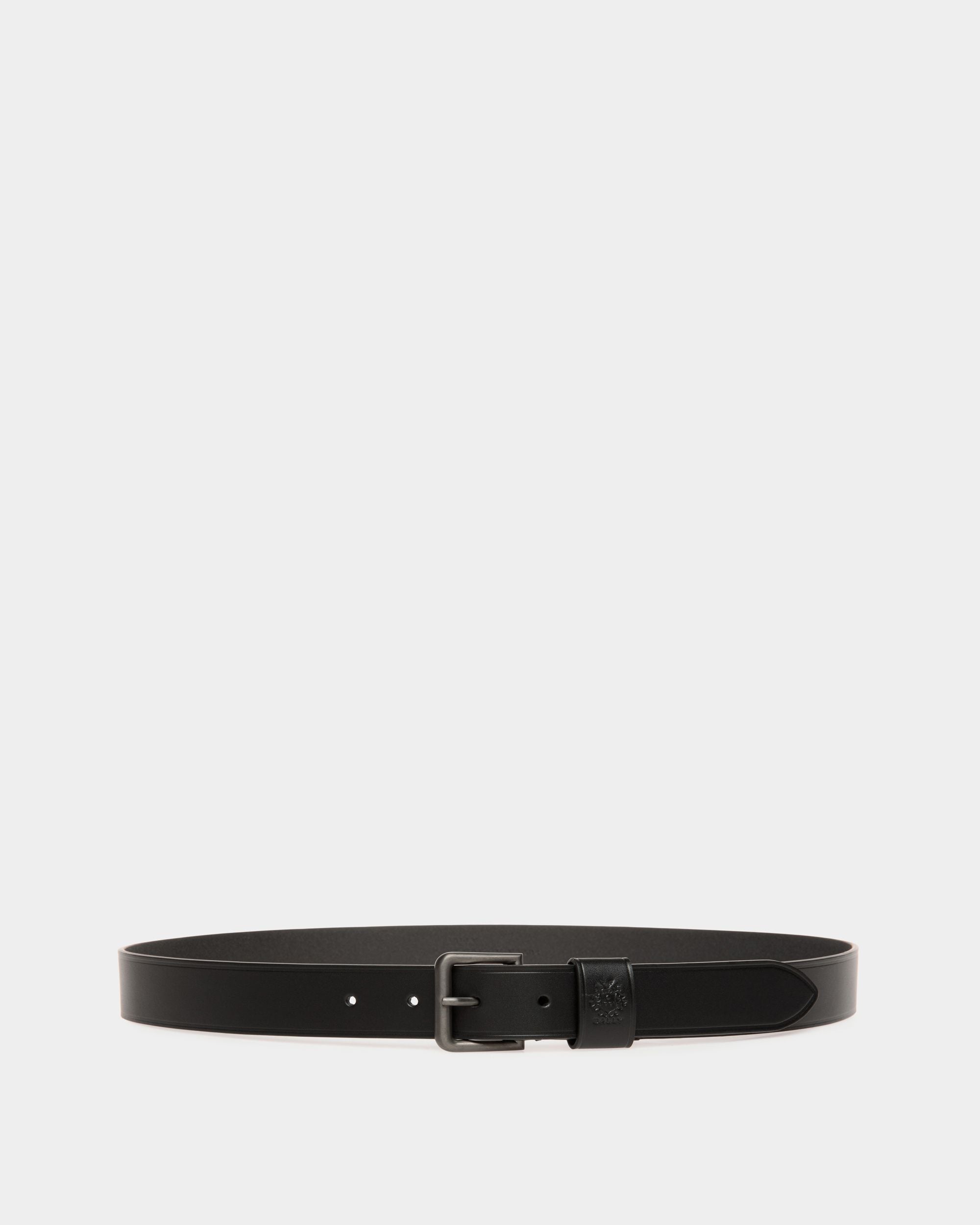 Bally Global - Adrien Brody Travel Collection Belt In Black Leather - Black