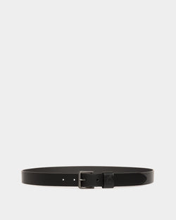 Adrien Brody Travel Collection Belt In Black Leather