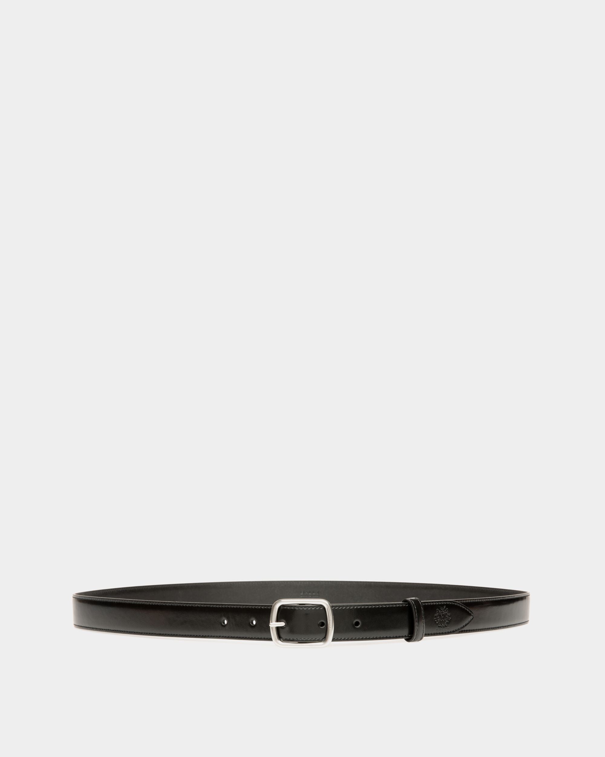 Bally Global - Cinturón Orson 25 Mm De Piel Negra - Negro