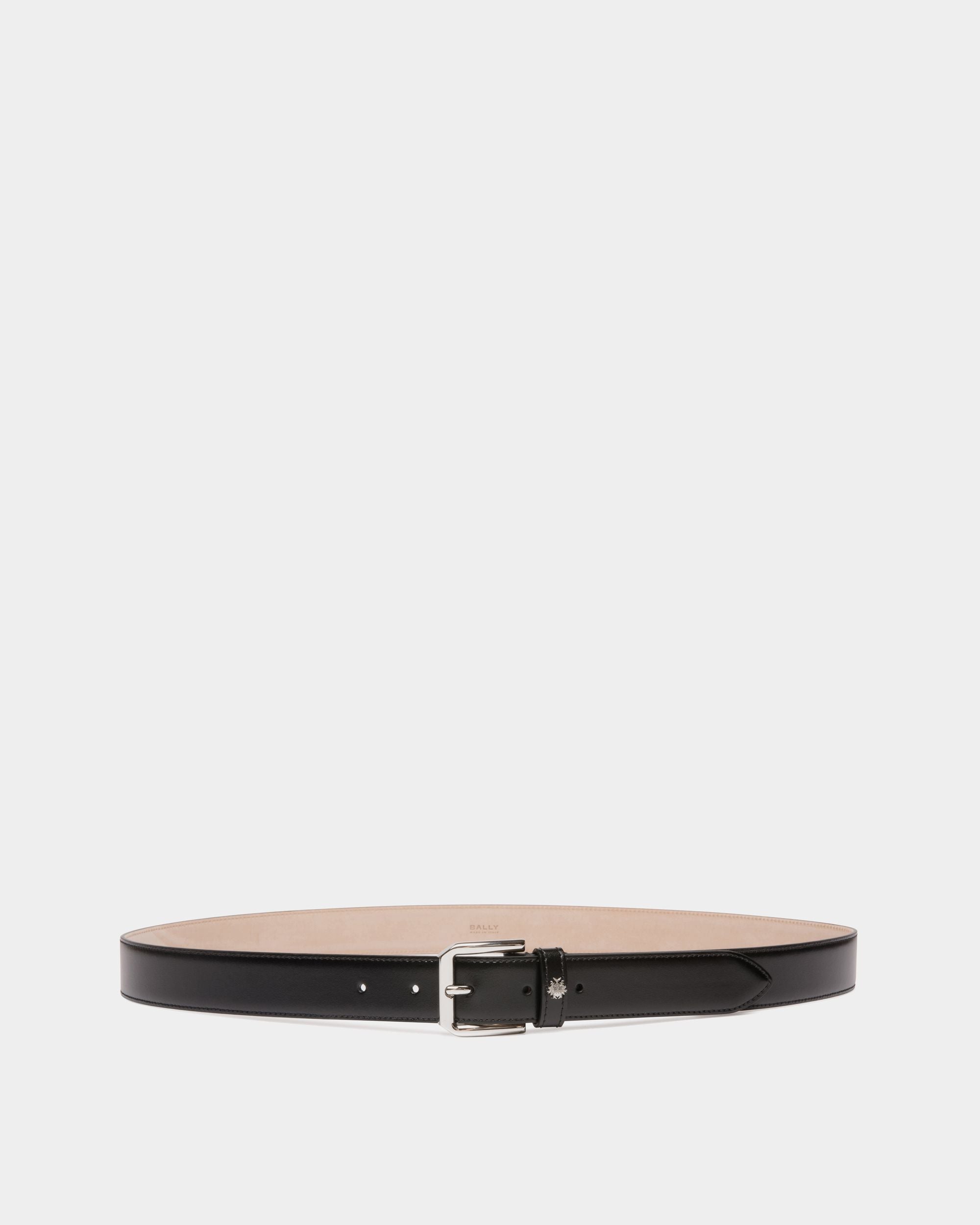 Bally Global - Ceinture Carl 30 mm En Cuir Noir - Noir