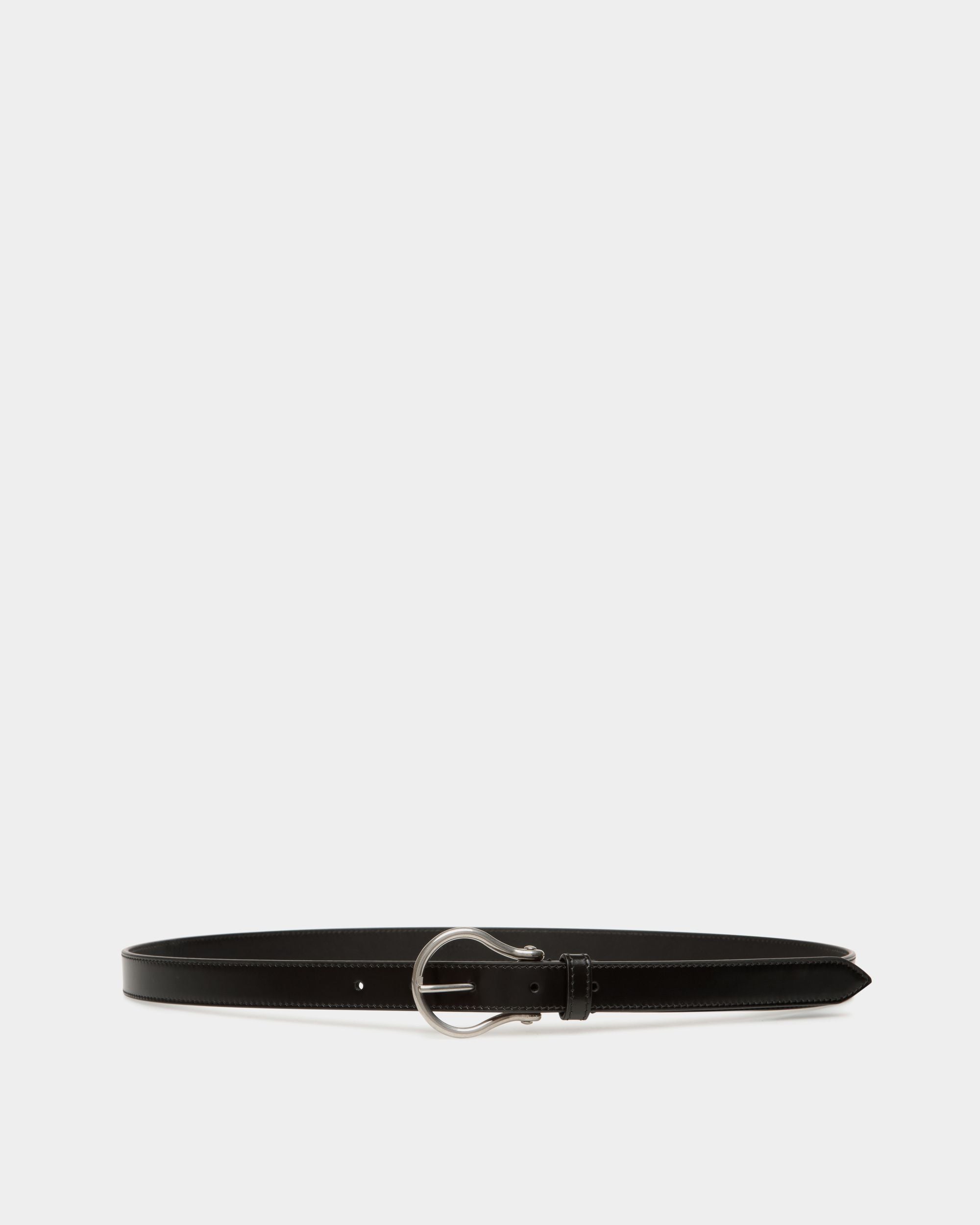 Bally Global - Ray Belt in Black Leather - Black