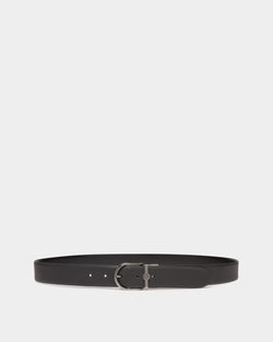 Hanky 35mm Reversible Belt in Black Leather