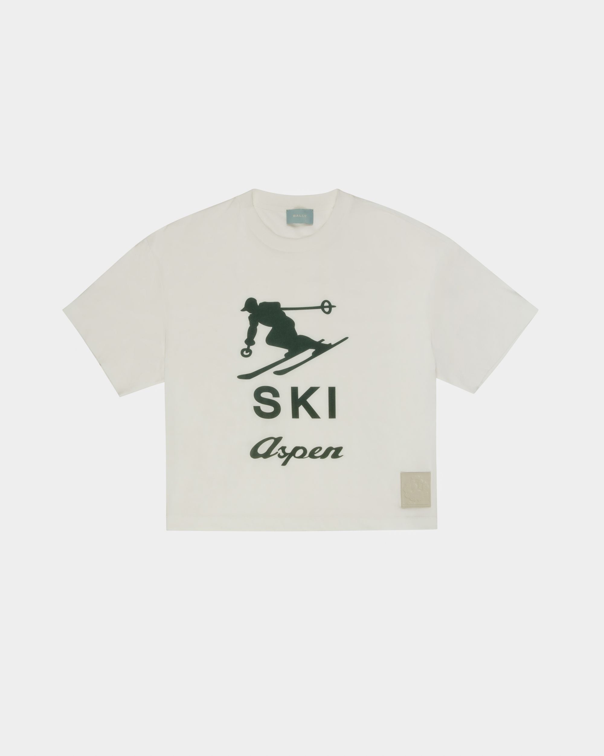 Bally Global - T-shirt Ski St Moritz - Blanc