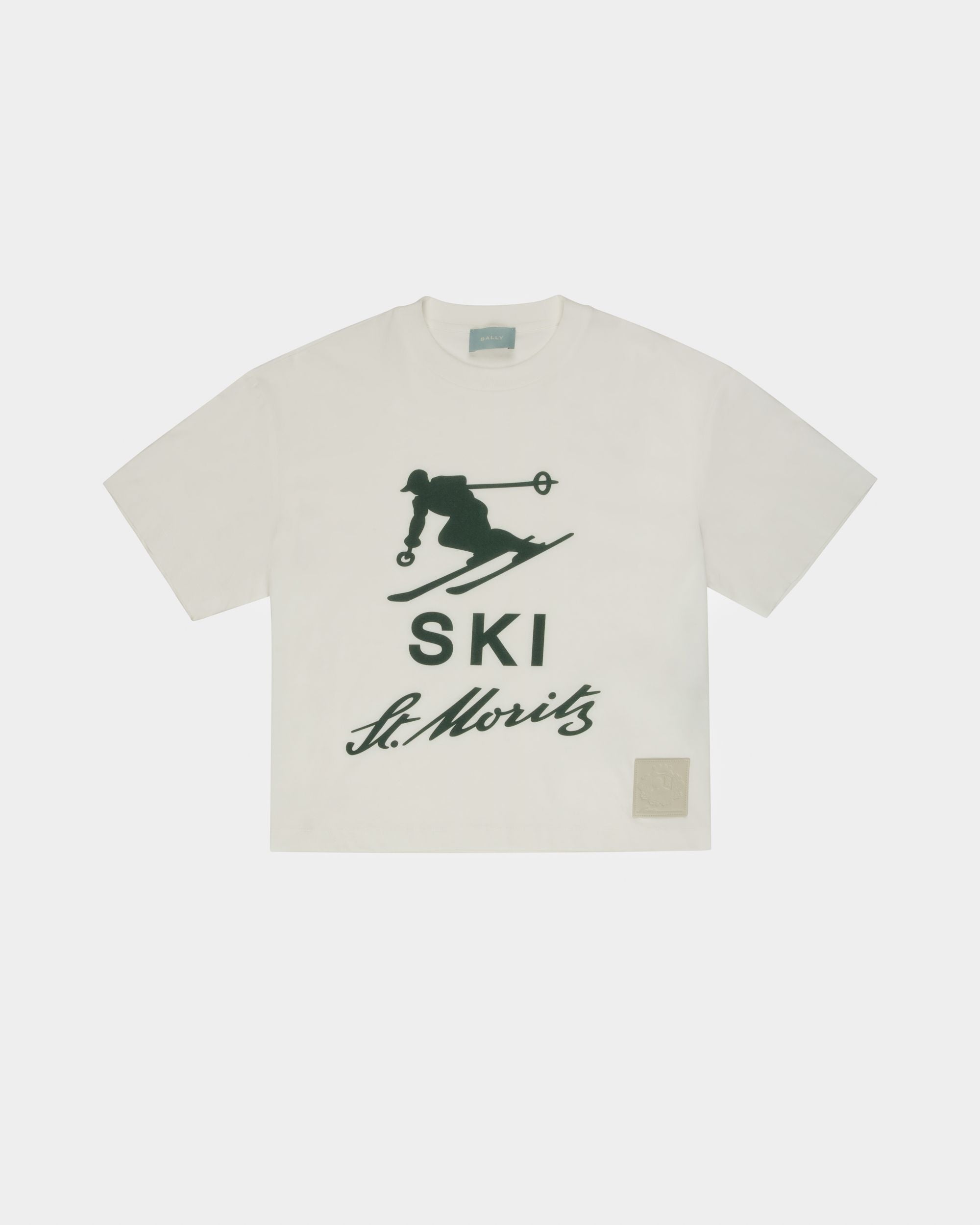 Bally Global - T-shirt Ski St Moritz - Blanc