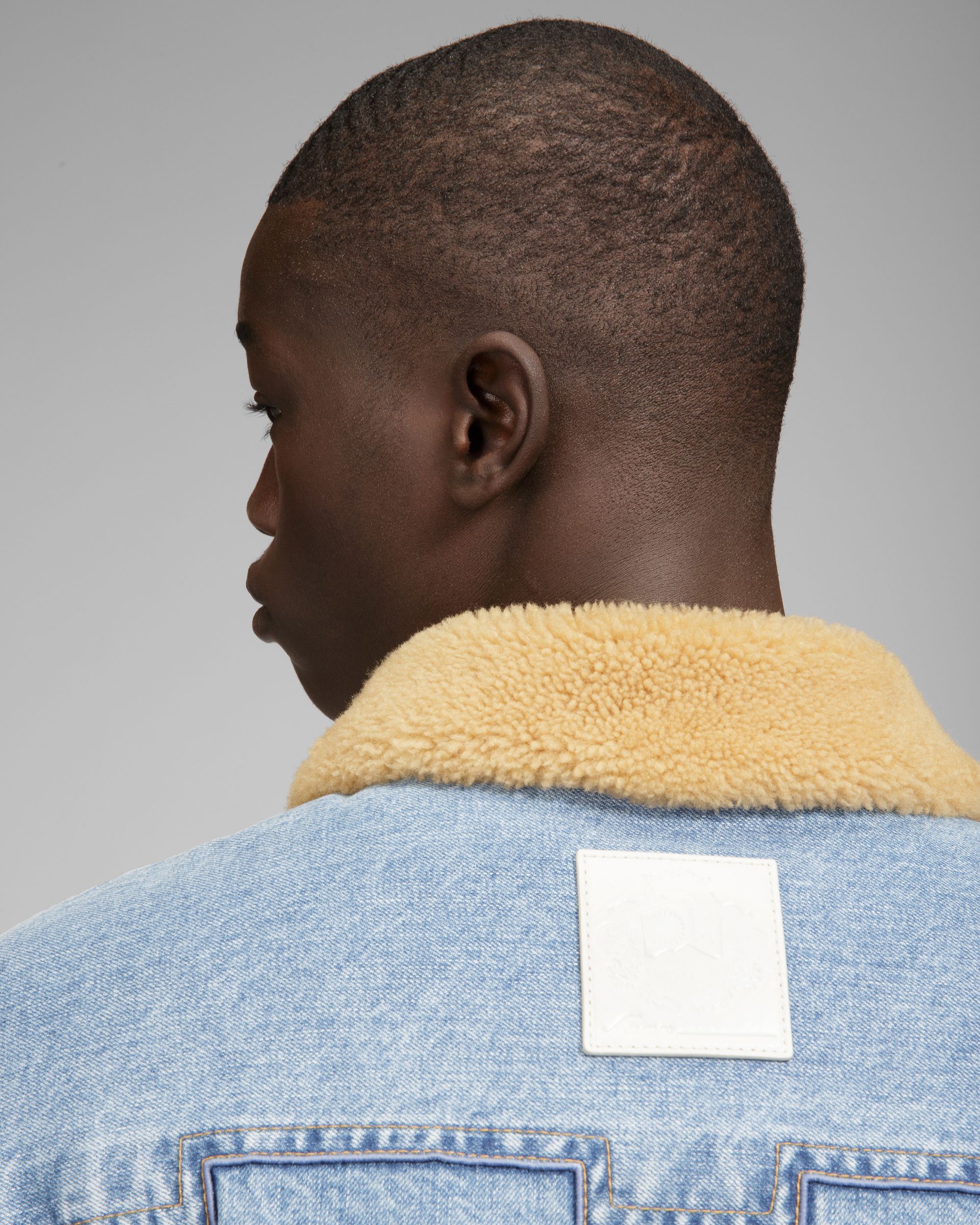 Bally Global - Shearling Detail Jacket - Blue