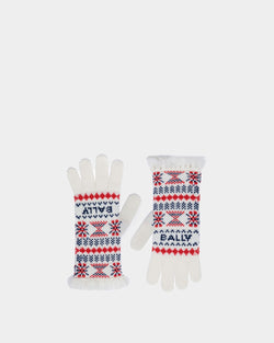 Gloves In Multicolor Wool