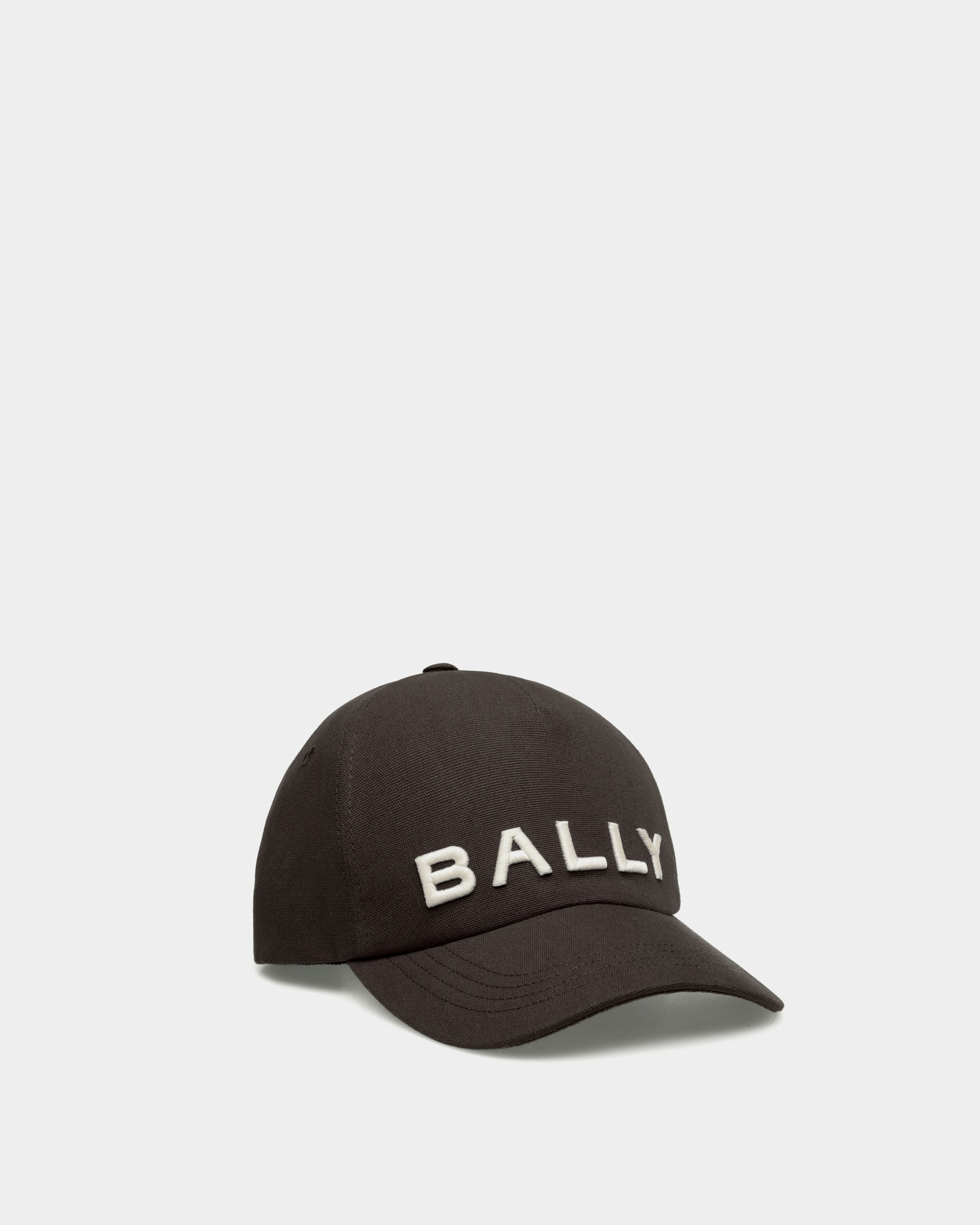 Bally Global - Gorra Con Logo Bordado De Algodón En Negro - Negro