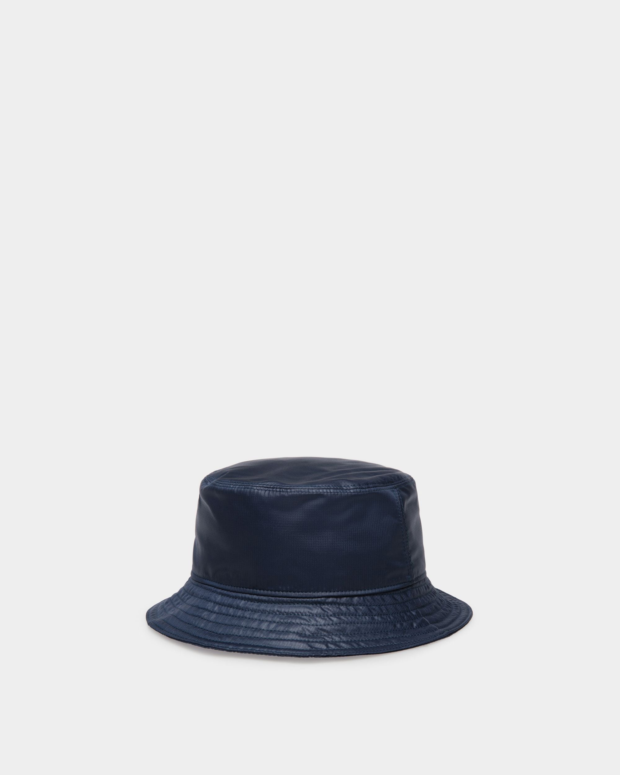 Bally Global - Gorro De Pescador De Tejido Técnico Azul Marino Para Hombre - Azul