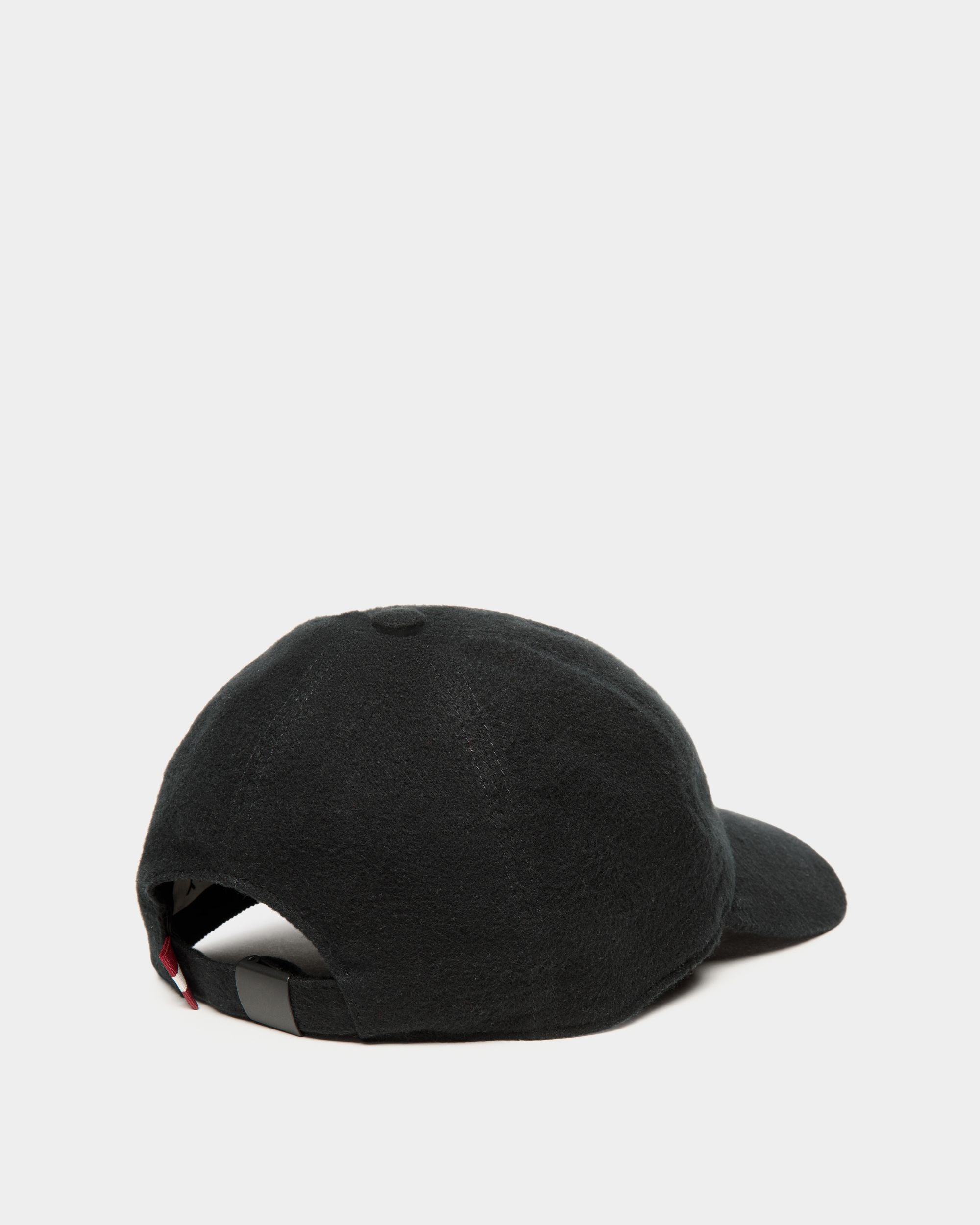 Bally Global - Baseball Hat With Logo In Black Cotton - Black