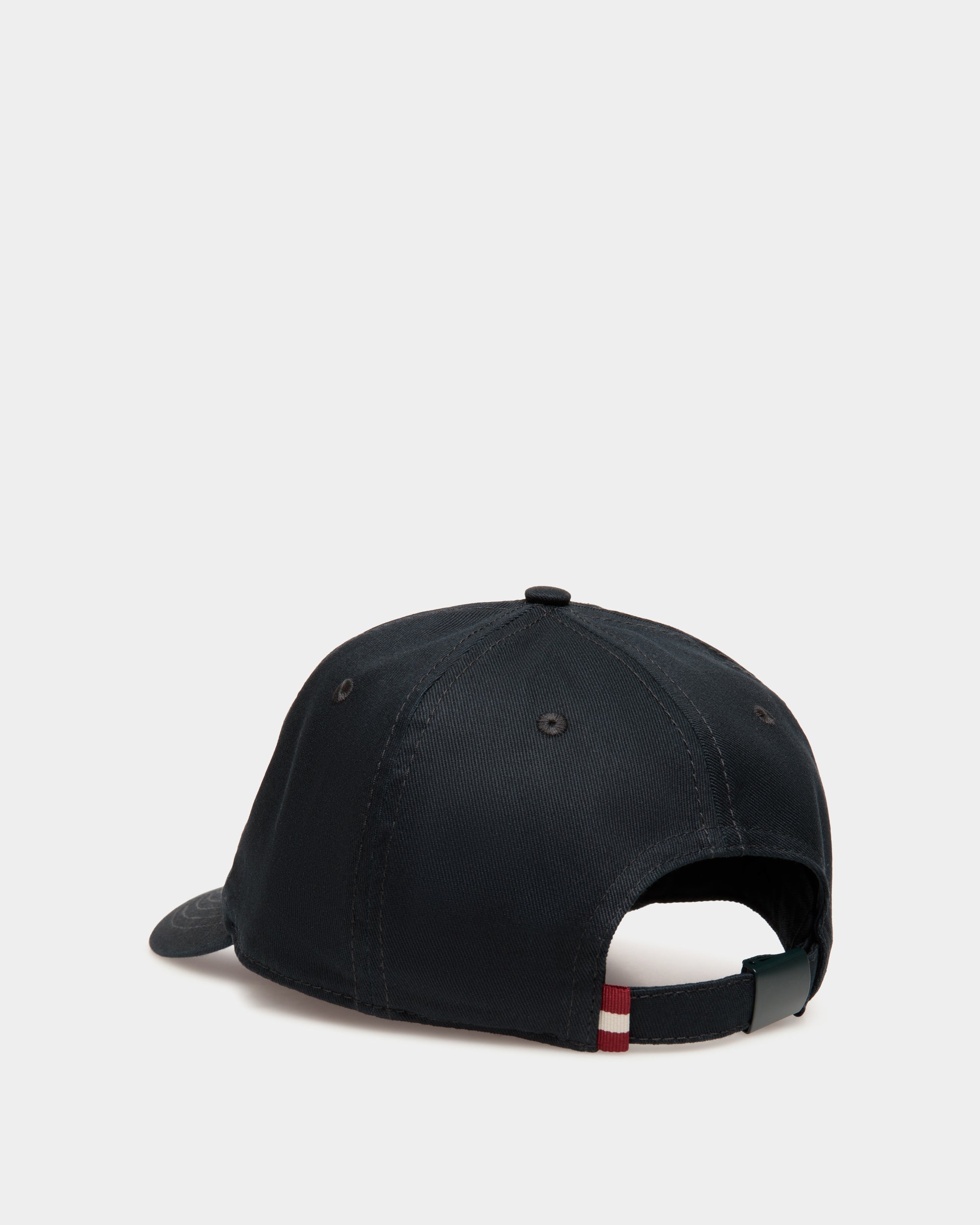 Bally Global - Casquette De Baseball En Coton Navy Blue - Bleu