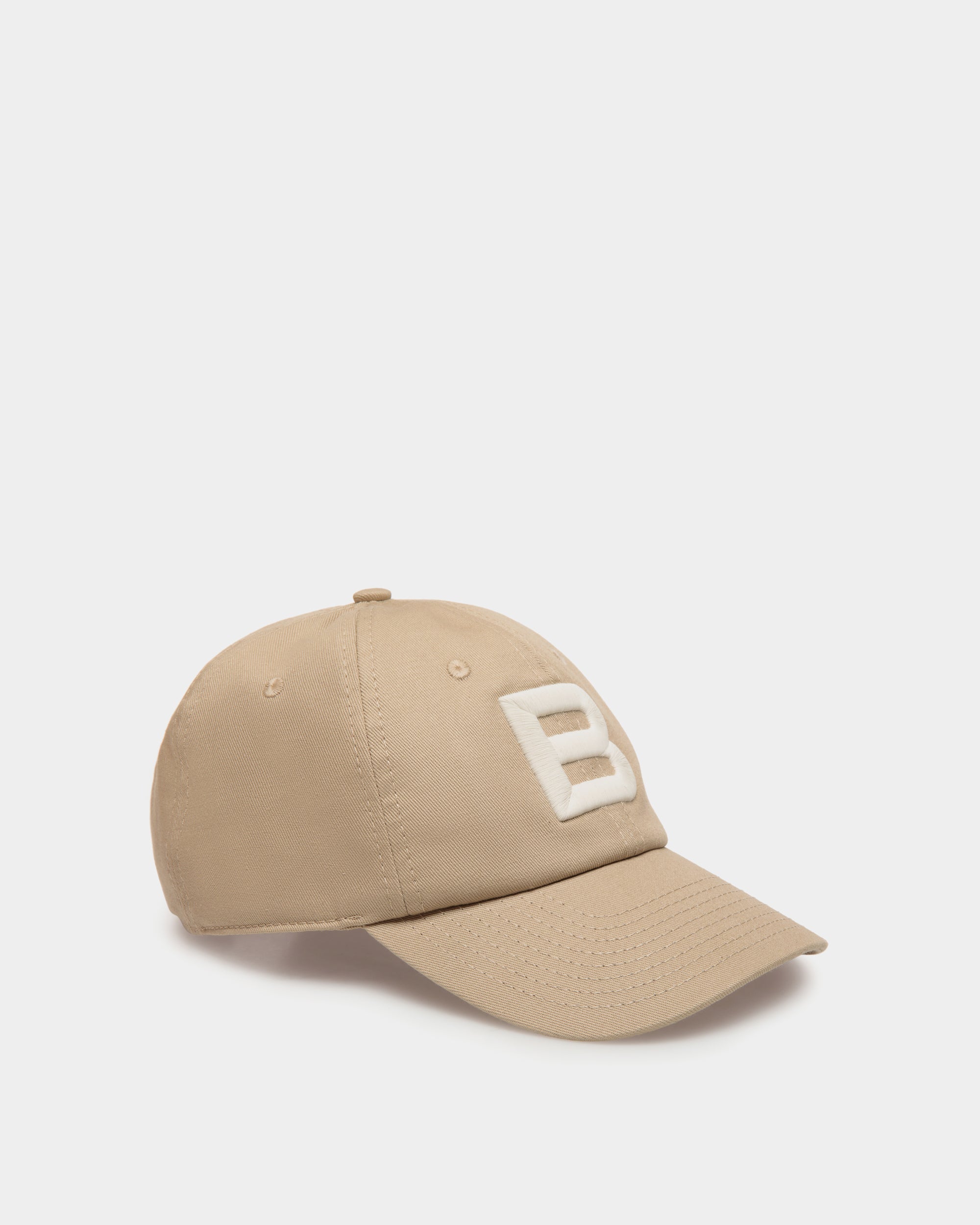 Bally Global - Baseball Hat in Beige Cotton - Beige