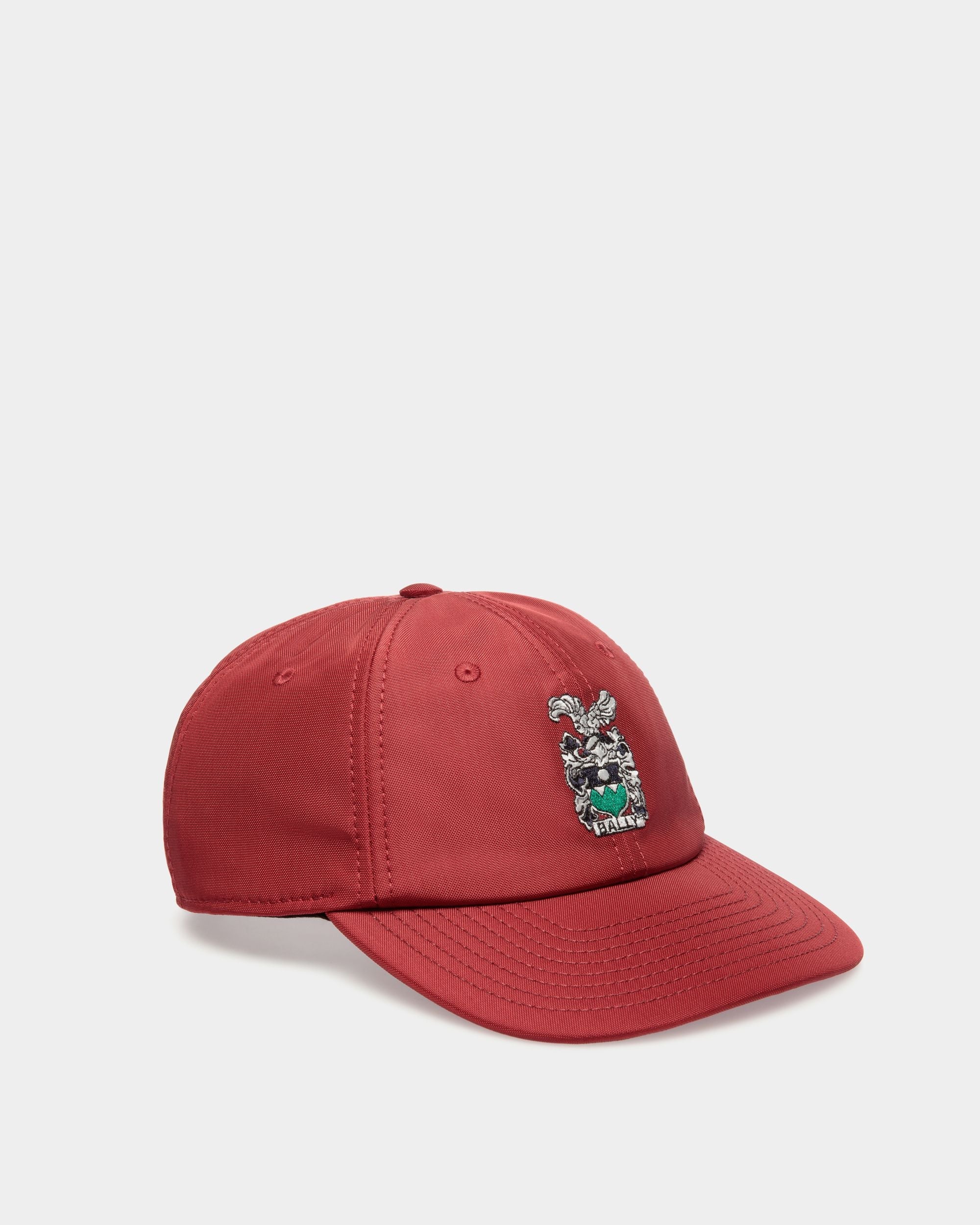 Bally Global - Golf Capsule Collection Baseball Hat in Red Nylon - Red