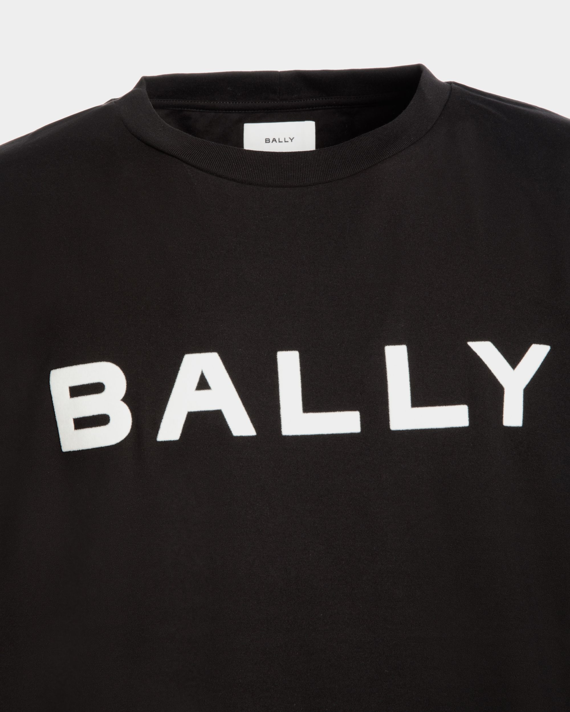 Bally Global - Cutsew T-Shirt In Black Cotton - Black