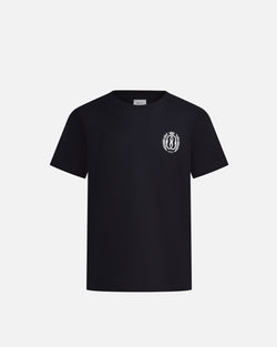 T-Shirt In Navy Blue Cotton