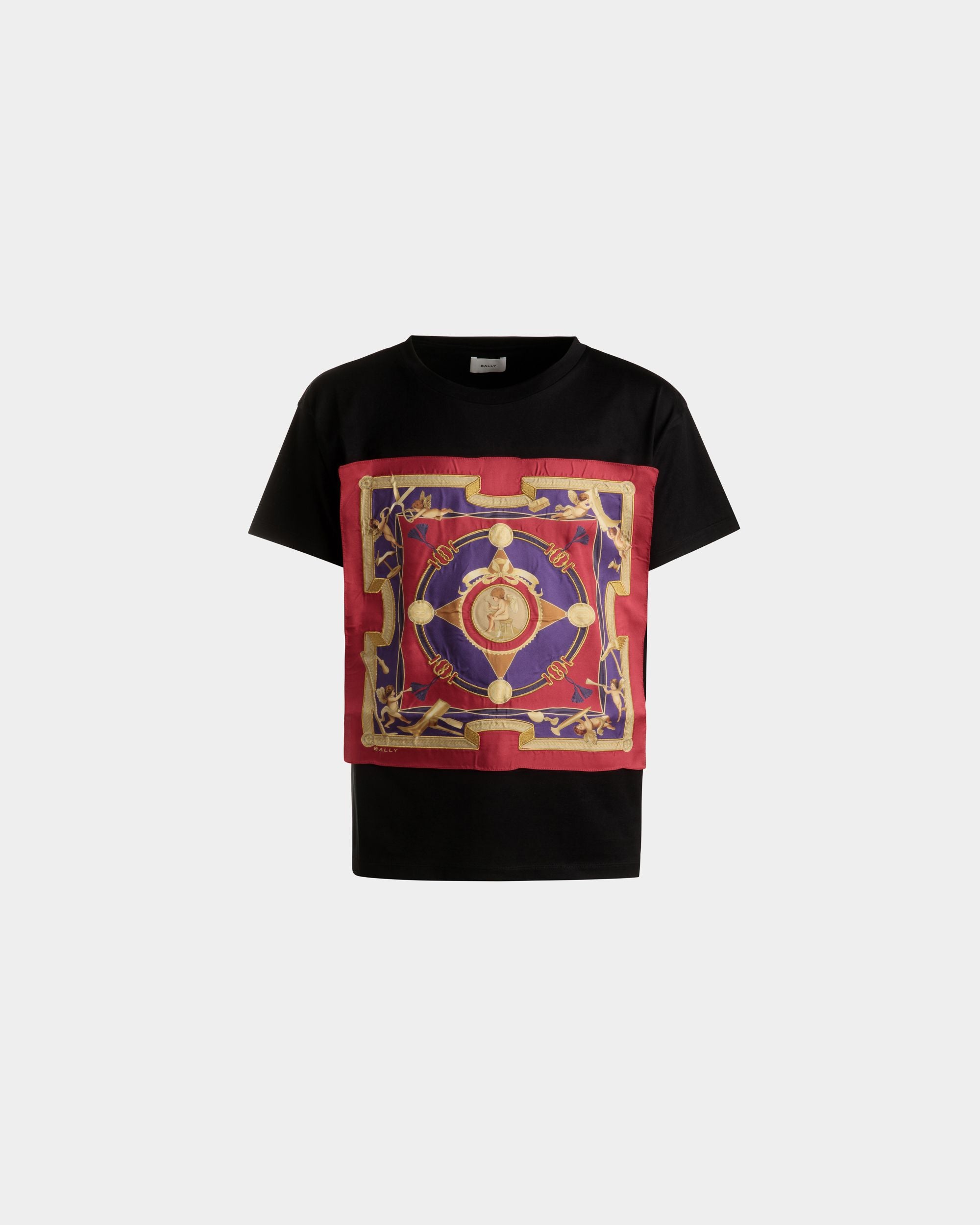 Bally Global - Cutsew T-Shirt In Black Cotton - Black