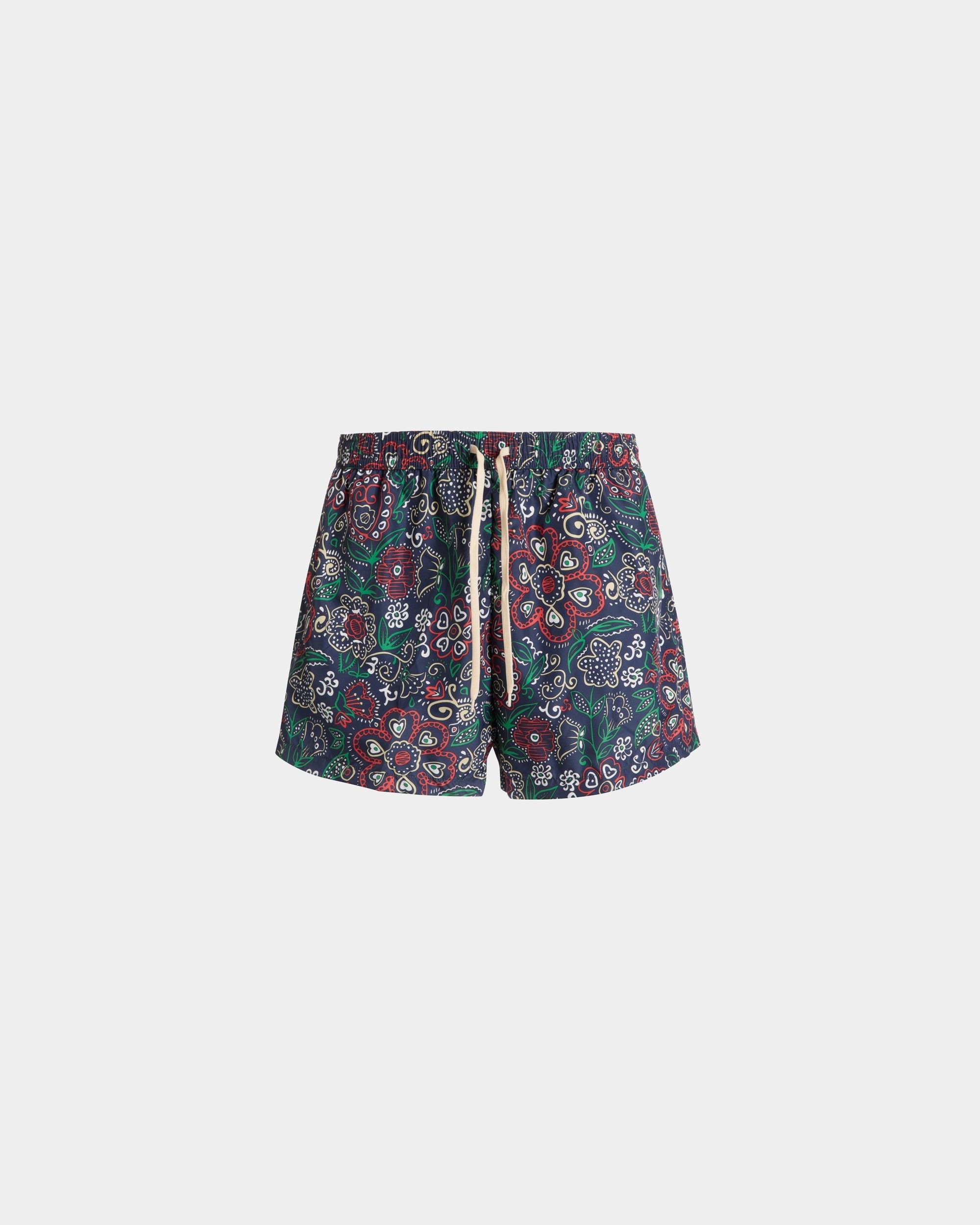 Bally Global - Caleçon De Bain En Tissu Imprimé Multicolore - Multicolore