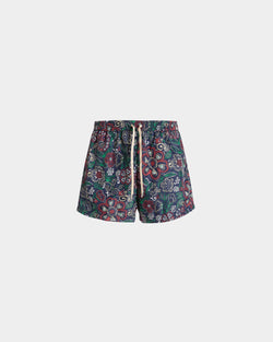 Bañador De Tela Multicolor Con Estampado