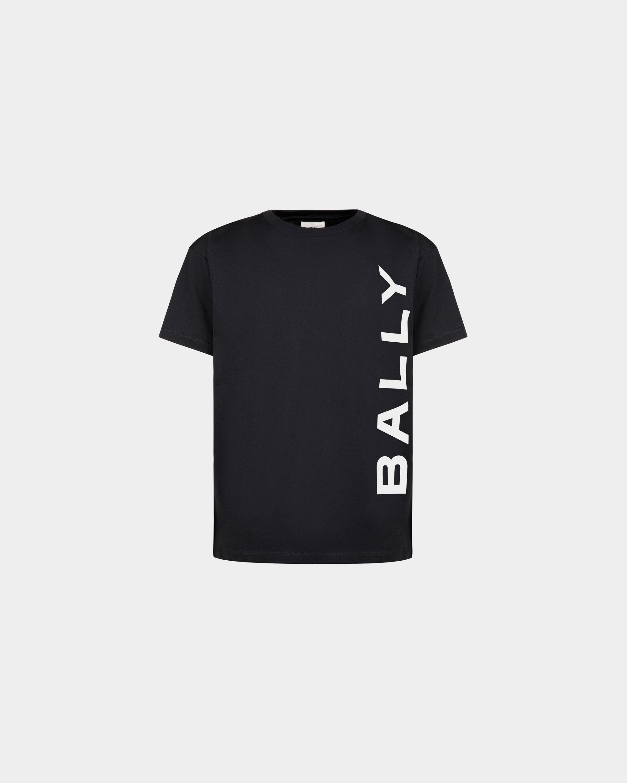 Bally Global - T-Shirt En Coton - Bleu