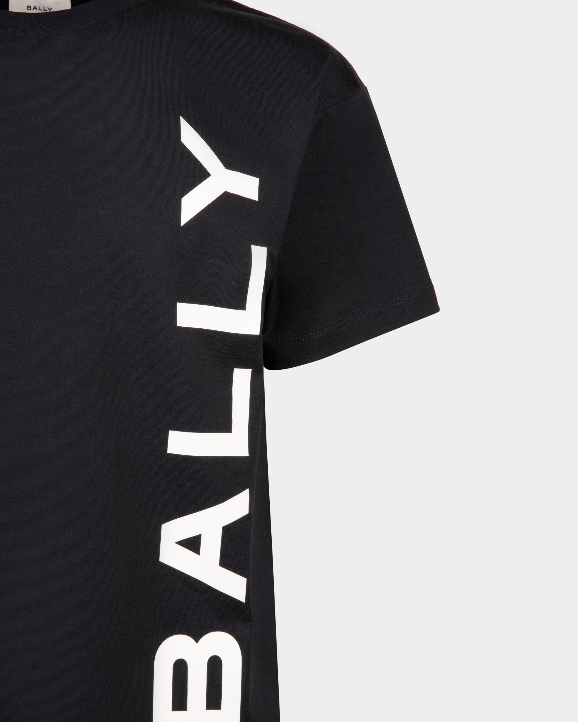 Bally Global - T-Shirt En Coton - Bleu