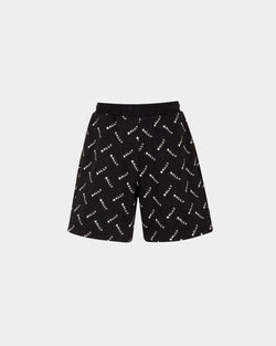 Pantalones Cortos De Algodón En Azul Oscuro