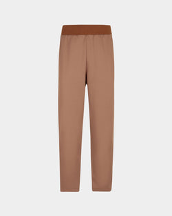 Sweatpants In Light Brown Cotton Blend