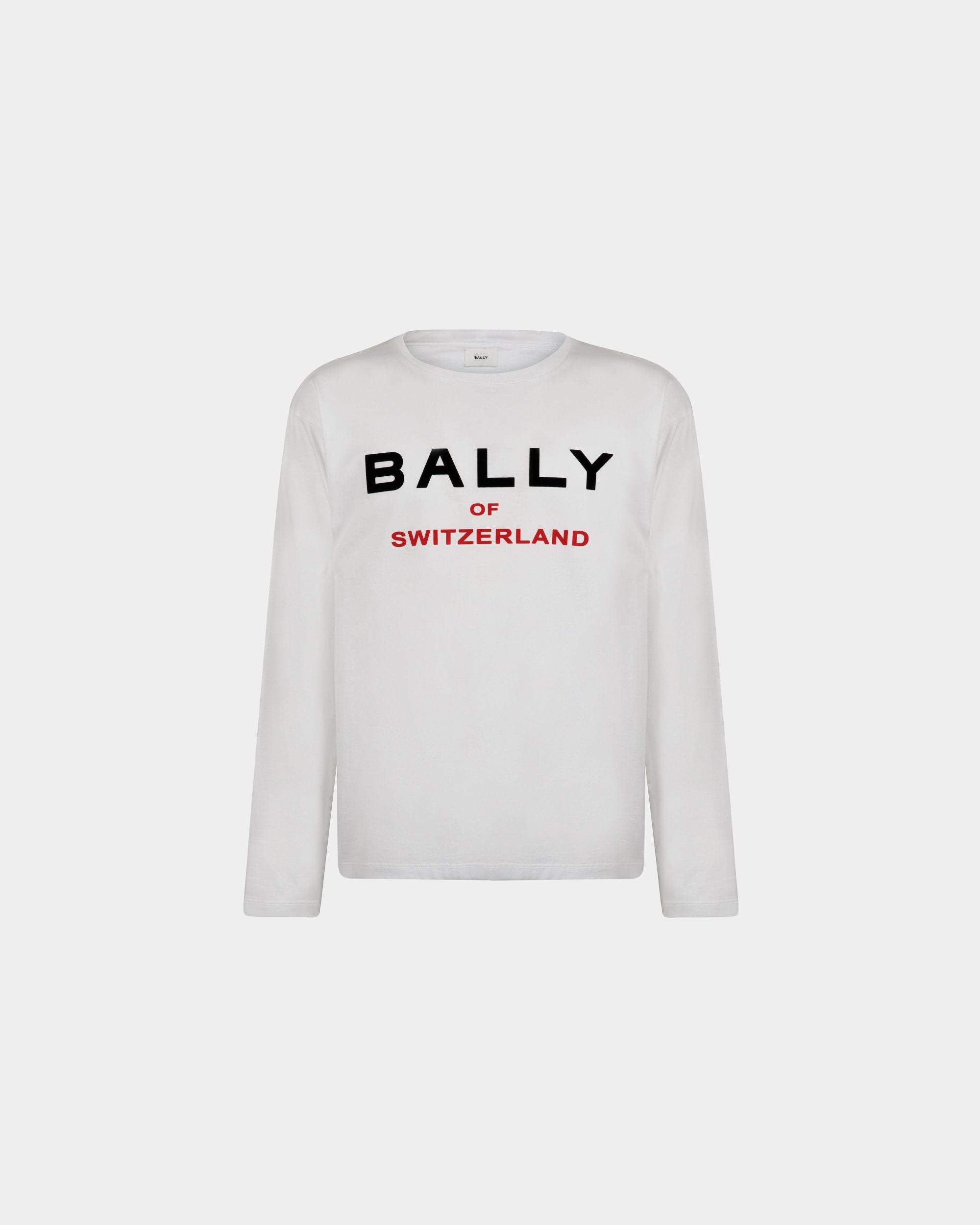 Bally Global - T-Shirt En Coton Blanc - Blanc