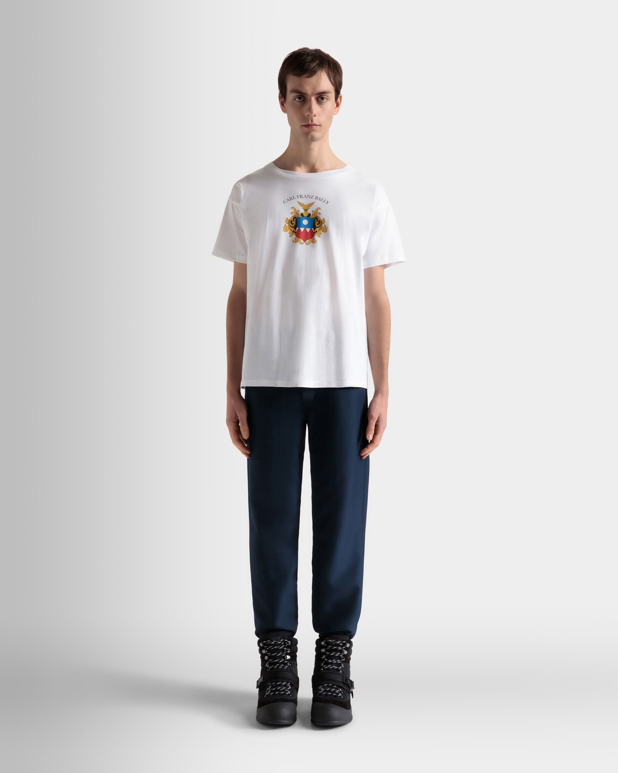 Bally Global - Chemise En Coton Blanc - Blanc