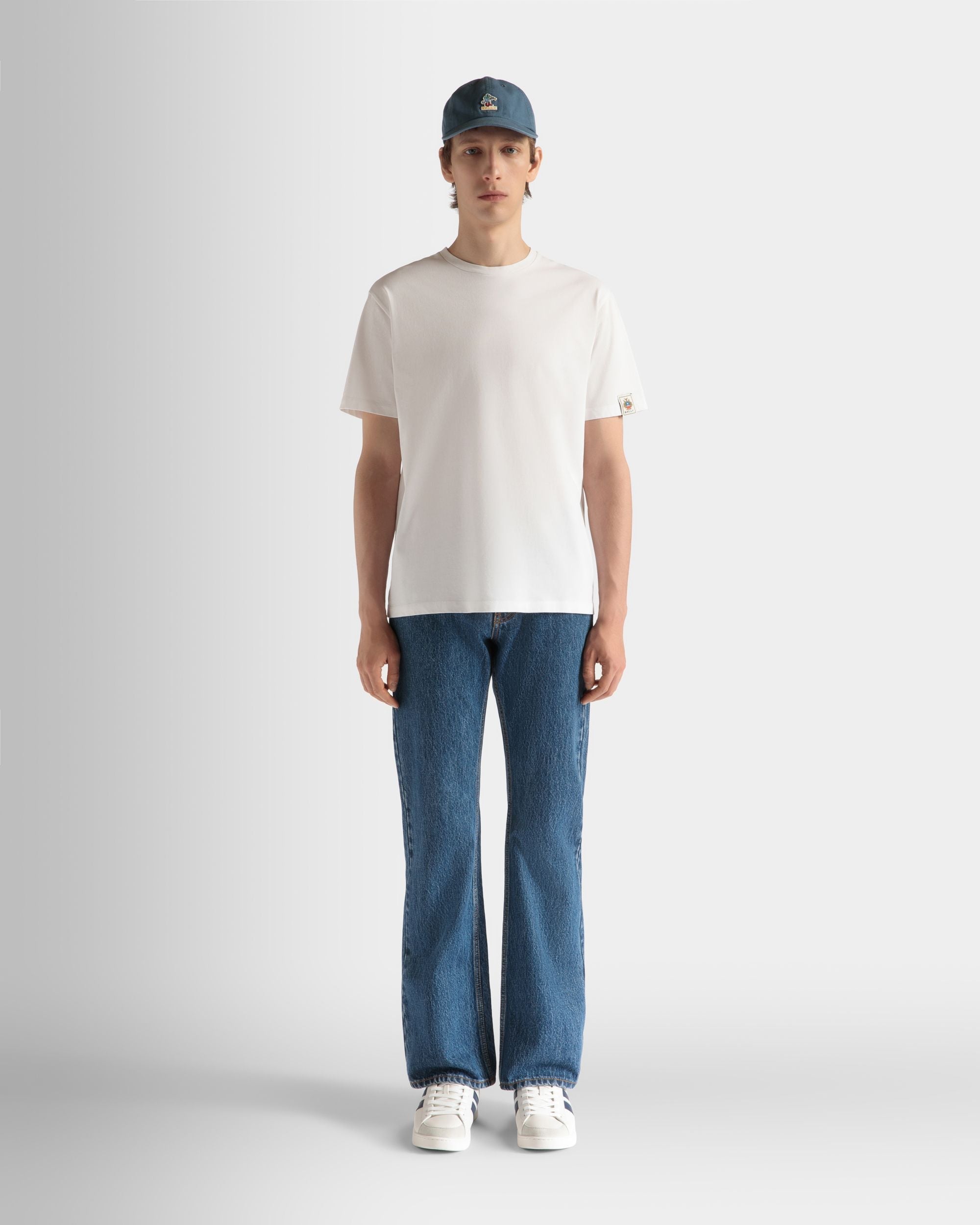 Bally Global - T-Shirt in White Cotton - White