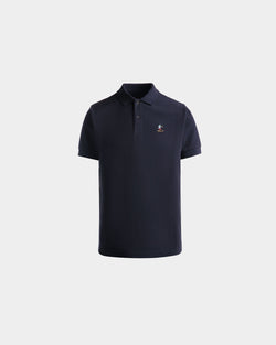 Cutsew Polo In Blue Cotton