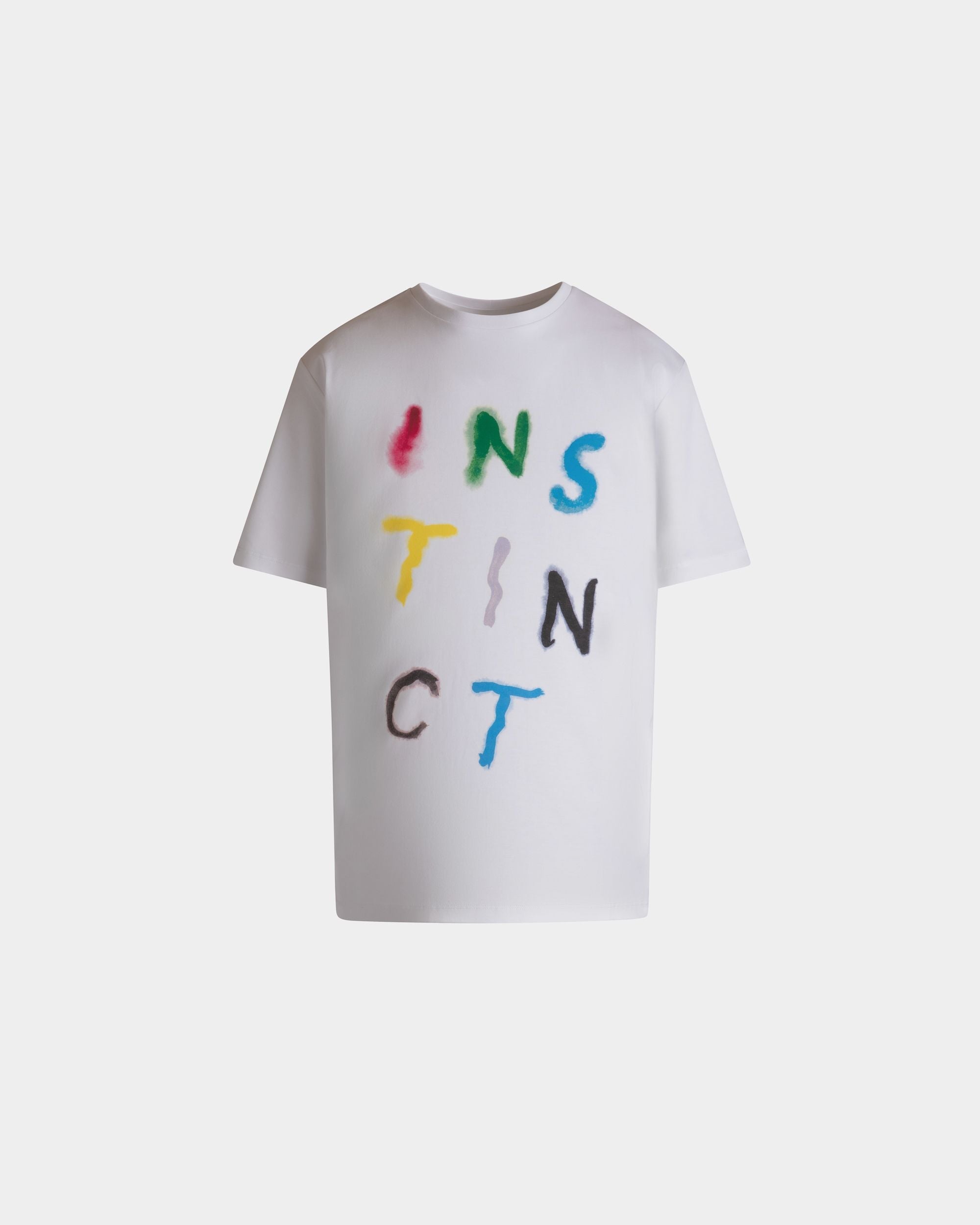 Bally Global - T-Shirt Bally Instinct En Coton Blanc - Blanc