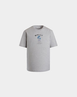 Cutsew T-Shirt In Grey Cotton