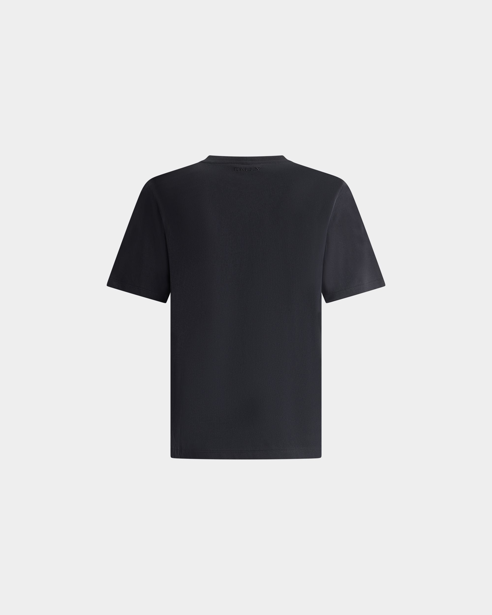 Bally Global - T-Shirt in Black Cotton With a Comics Graphic - Black