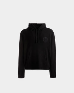 Sweatshirt In Marine Wool And Cashmere