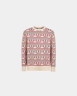 Sweater In Multicolor Wool