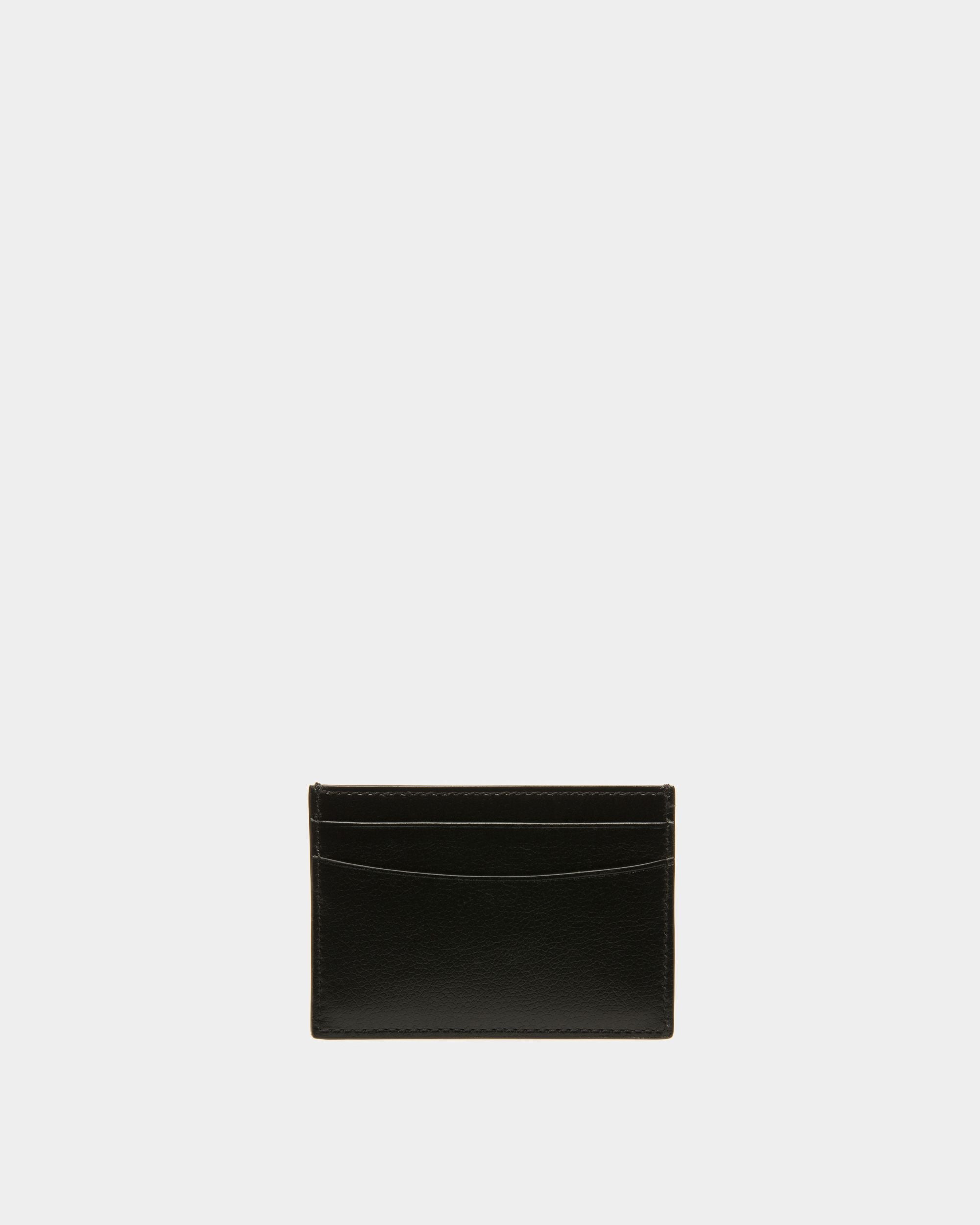 Bally Global - Porte-cartes de visite Banque En cuir noir - Noir