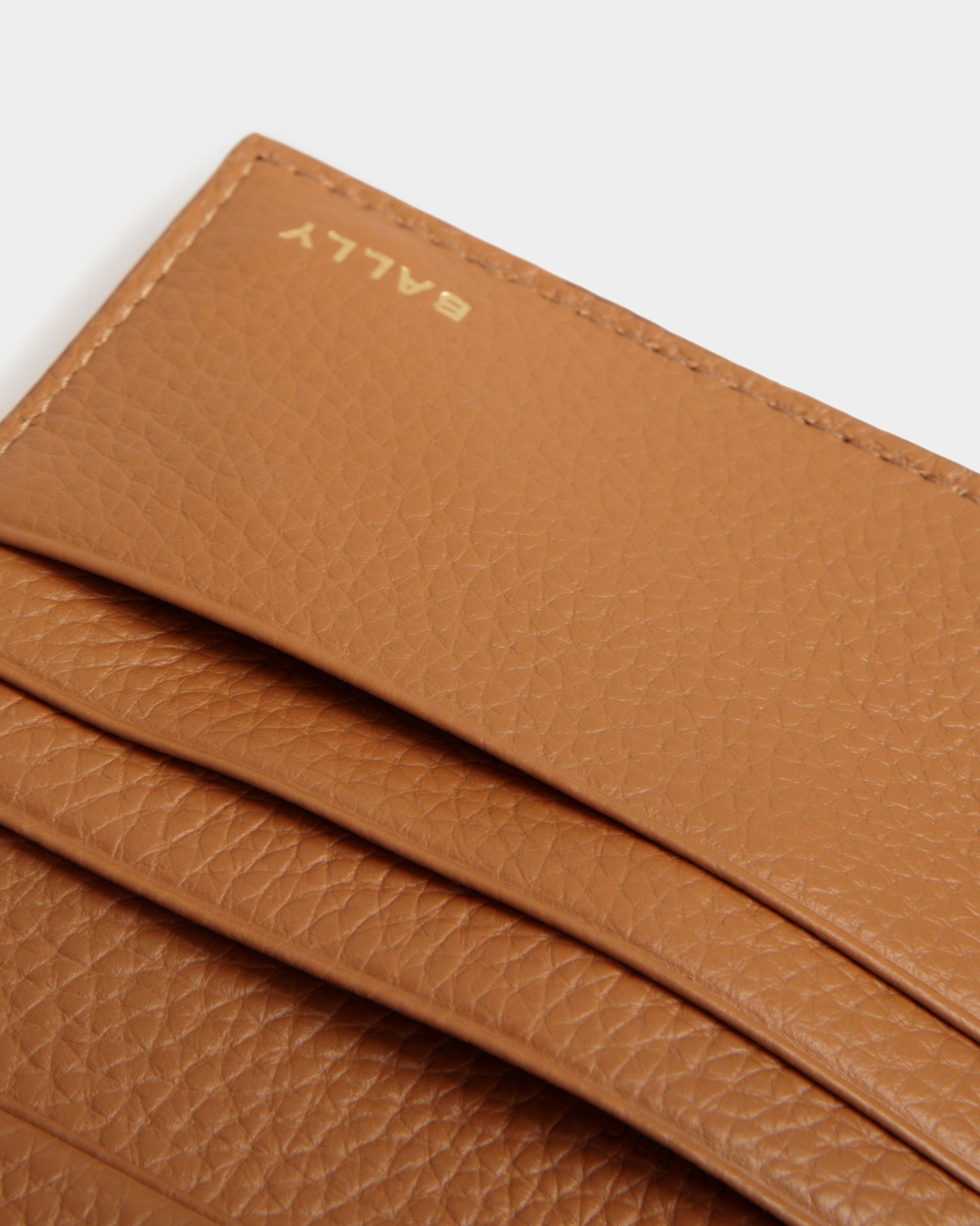Bally Global - Pennant Card Holder In Desert TPU - Marrón