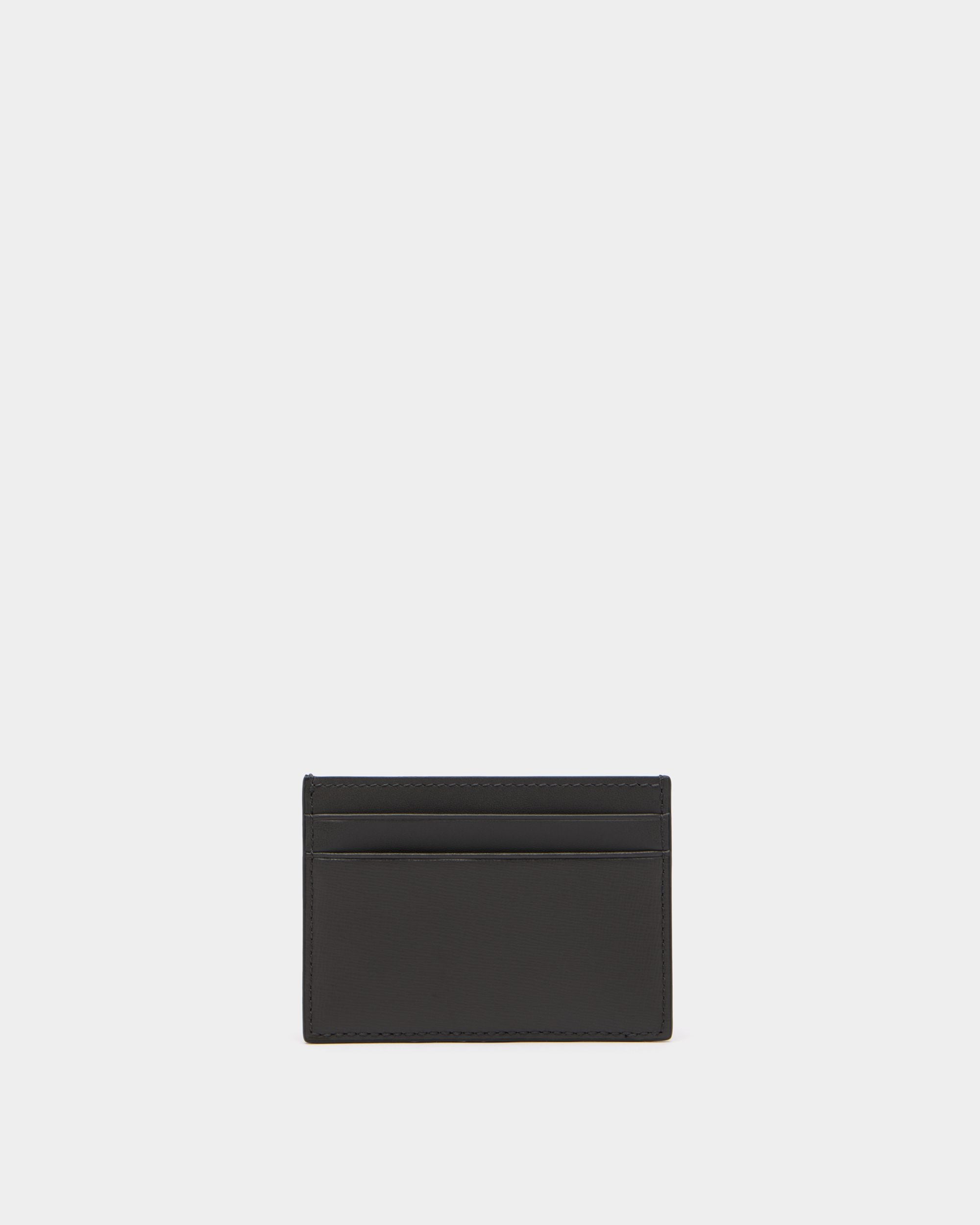 Bally Global - Mythos Card Holder in Grey Recycled Leather - Grey