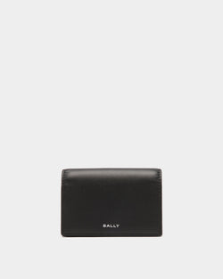 Porte-Cartes De Visite Deco En Cuir Noir