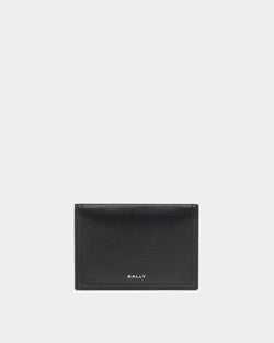 Porte-Cartes Capitol En Cuir Grainé Noir