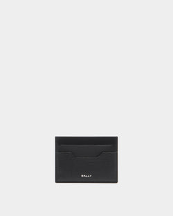 Porte-Cartes Capitol En Cuir Grainé Noir